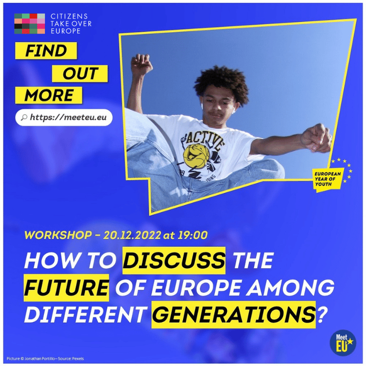Workshop: how to discuss the future of Europe among different generations?
